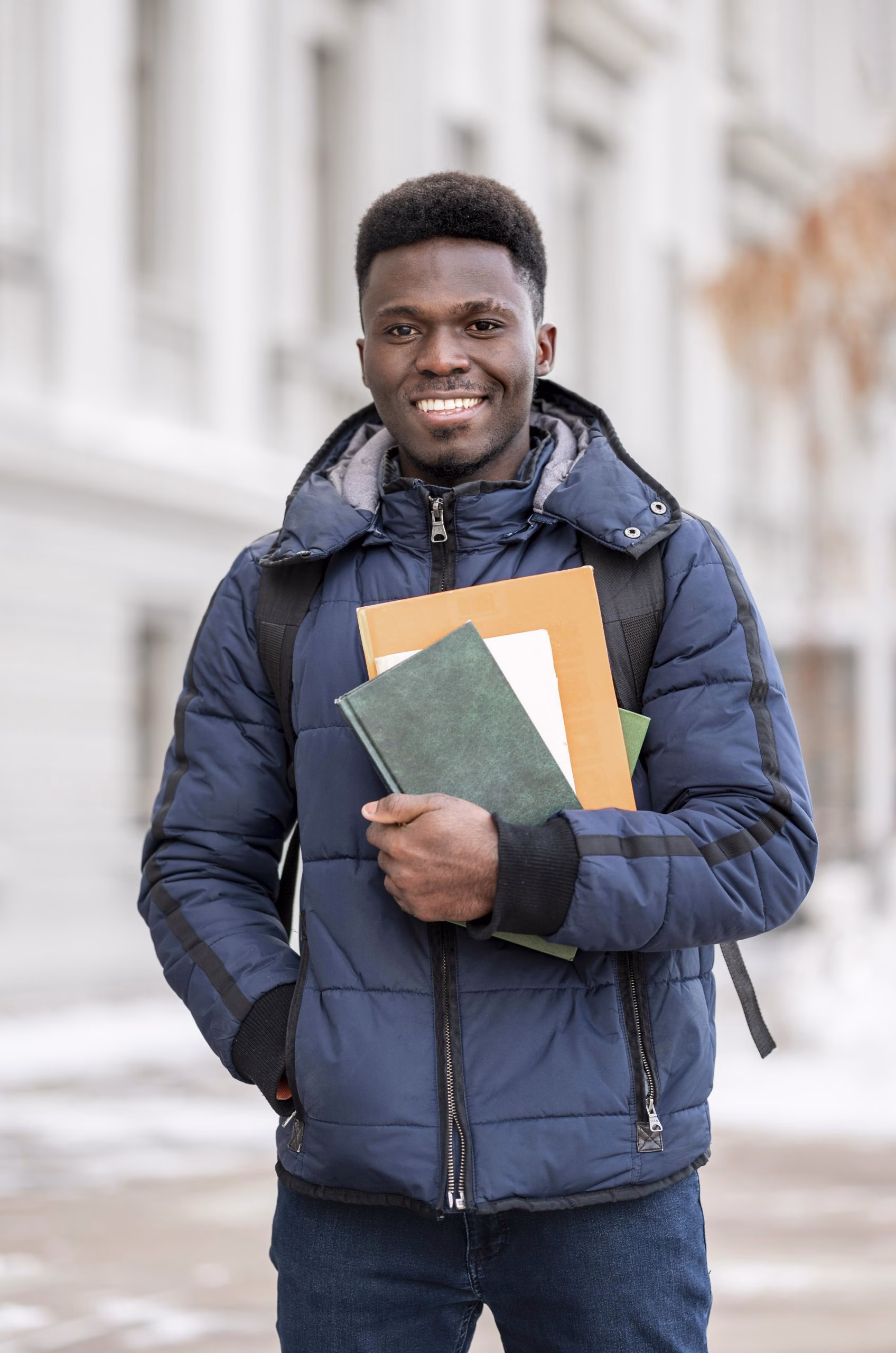 portrait male student